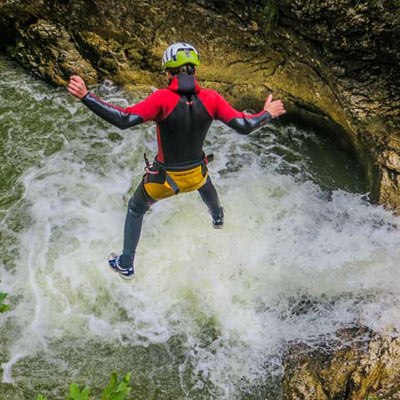Sprung Canyoning, © Pesendorfer Sprung Canyoning, © Pesendorfer