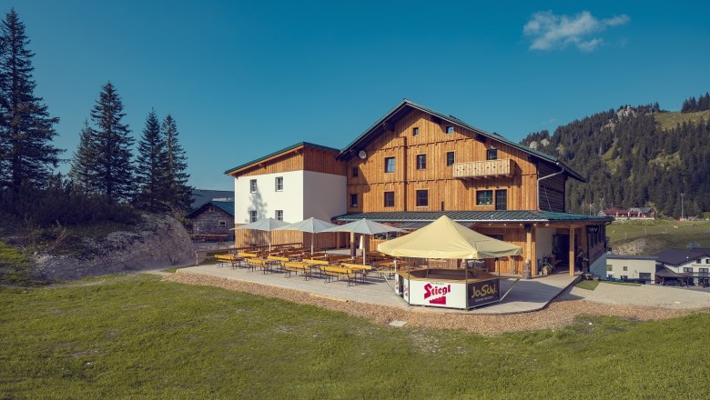 JoSchi Almgasthof Hochkar, © Martin Stellenberger/JoSchi Hochkar GmbH JoSchi Almgasthof Hochkar, © Martin Stellenberger/JoSchi Hochkar GmbH