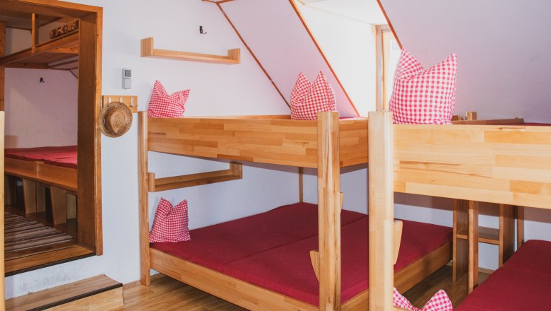 Matratzenlager für 18 Personen, © Andrea Leichtfried Matratzenlager für 18 Personen, © Andrea Leichtfried