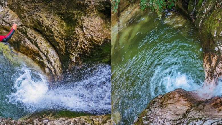 Canyoning, © Pesendorfer Canyoning, © Pesendorfer