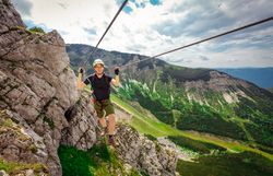 Heli-Kraft Klettersteig