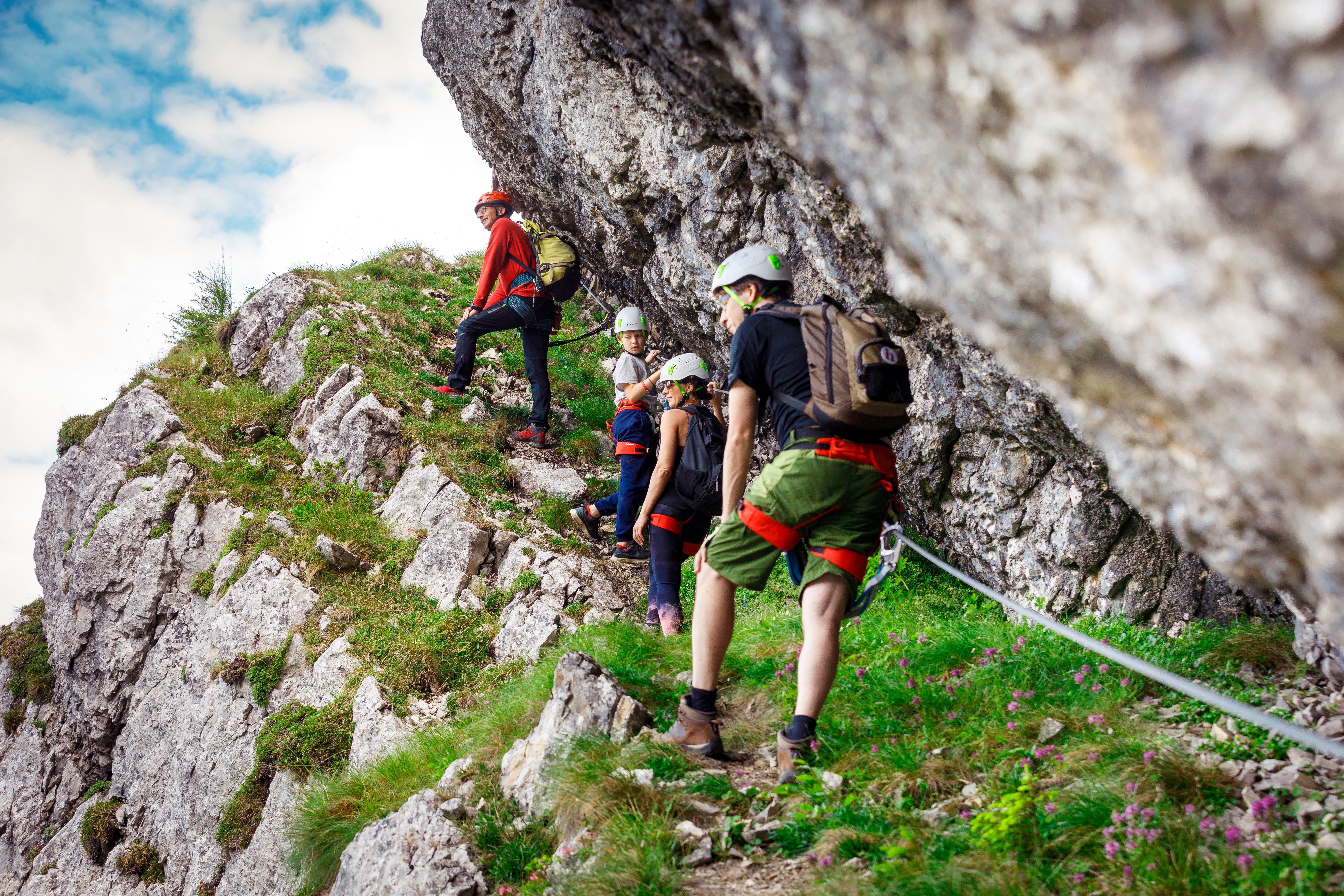 Heli-Kraft Klettersteig
