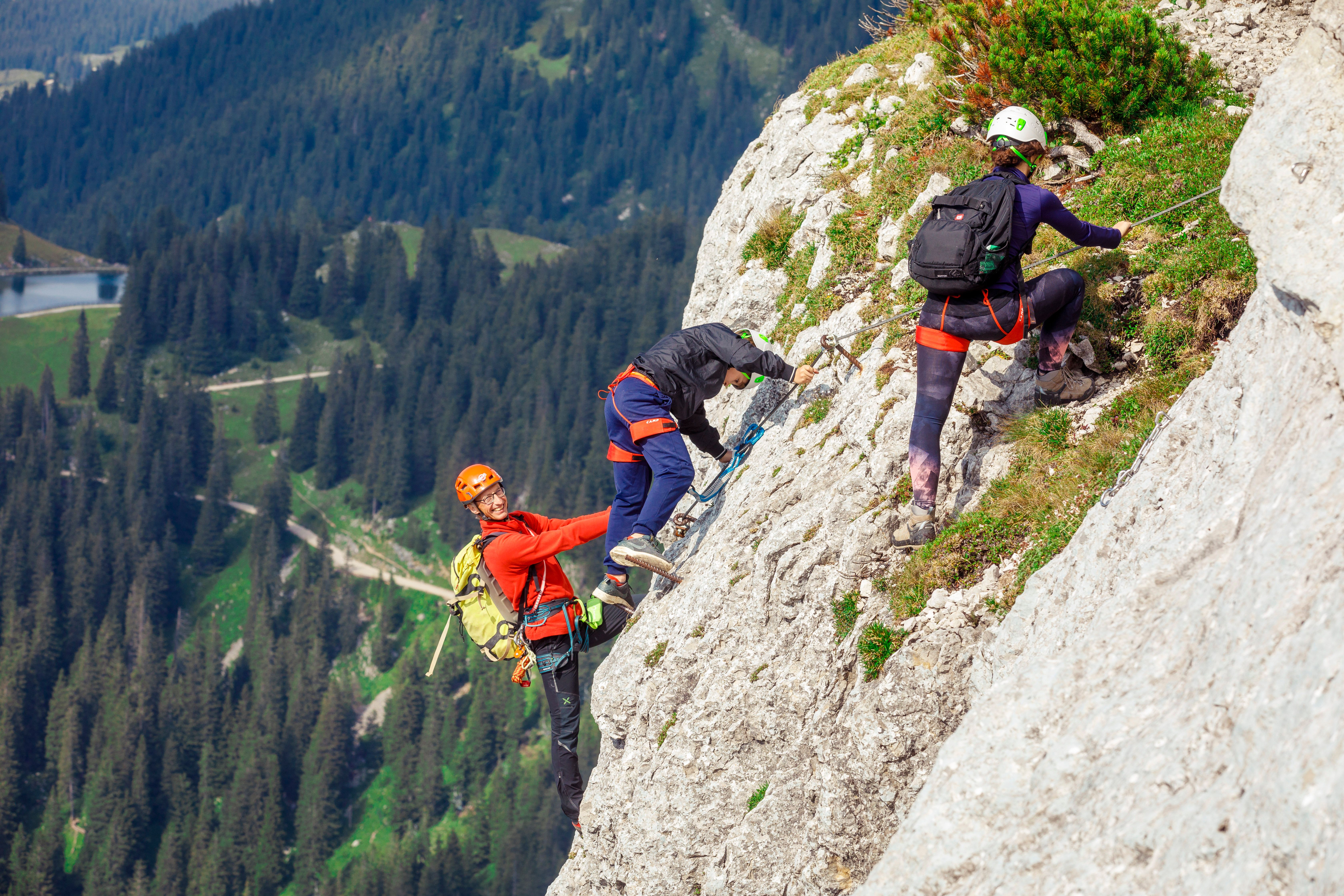 Heli-Kraft Klettersteig