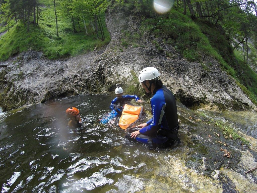 Canyoning nature experience