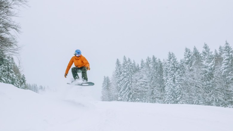 Tiefschneefahren am Hochkar, © zivot s bambulkama