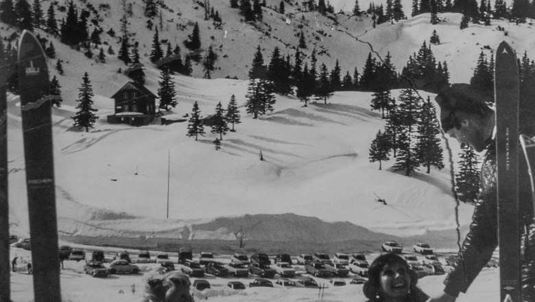 Hochkar anno dazumals Frühlingsskifahren, © Archiv Jagersberger