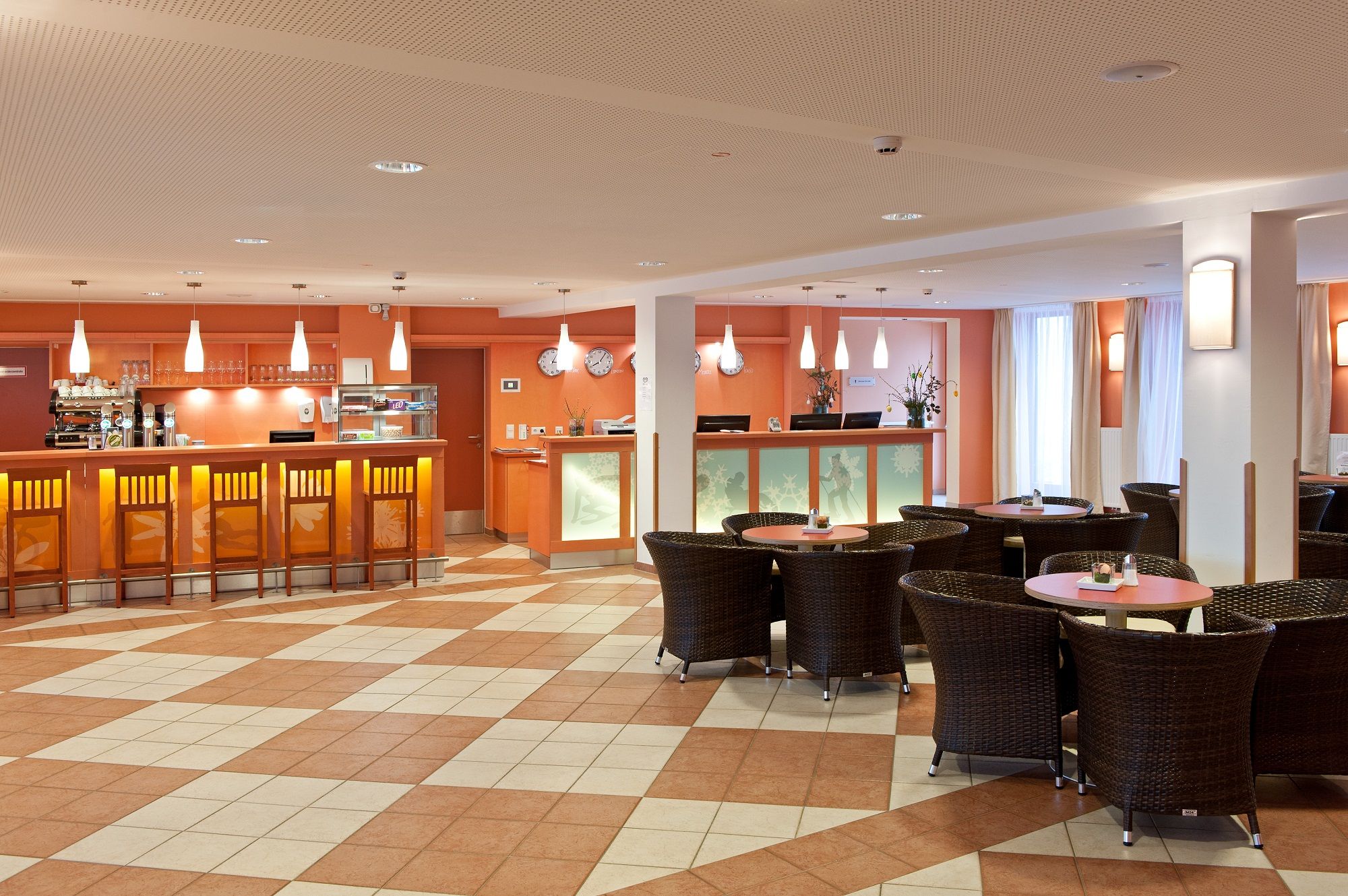 Bar area JUFA Hochkar 