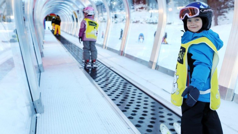 Practical for beginners: the magic carpet, © weinfranz.at