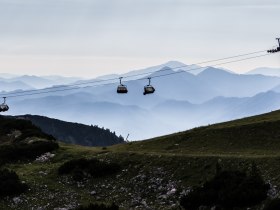 Comfortably up the Hochkar with the mountain railroad, &copy; Ludwig Fahrnberger