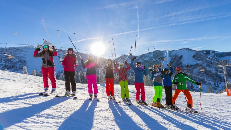 Skikurs am Hochkar, © Ludwig Fahrnberger