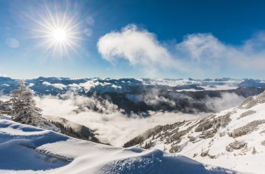 Bergpanorama im Winter, © Fred Lindmoser
