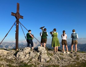 Musik am Hochkargipfel , &copy; Ybbstaler Alpen