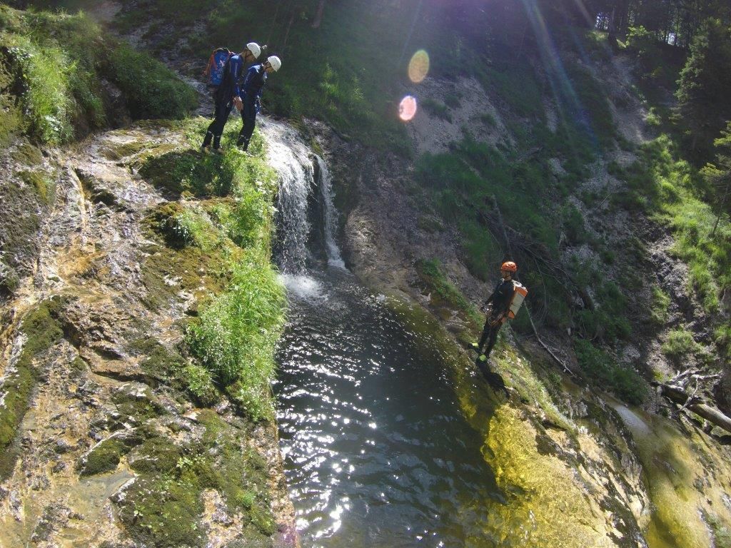 Canyoning nature experience