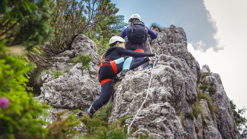 Klettersteig am Hochkar , © Hofer