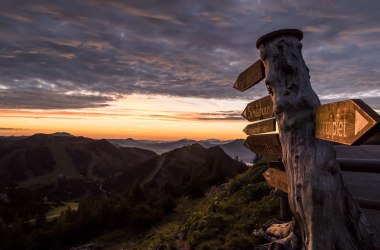 Wegbeschilderung am Hochkar, © Robert Herbst